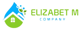 Elizabet M Cleaning Company logo sdsfdsfs
